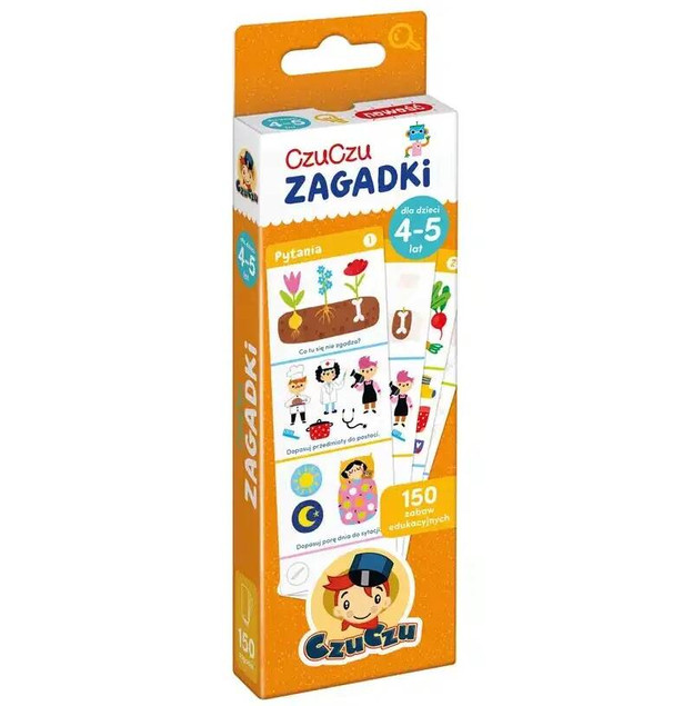 CzuCzu | Zagadki 4–5 lat – 150 zagadek dla dzieci