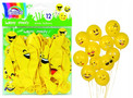 Balony EMOTKI Emoty Party Urodziny Przyjęcie 12 Sztuk Fiorello