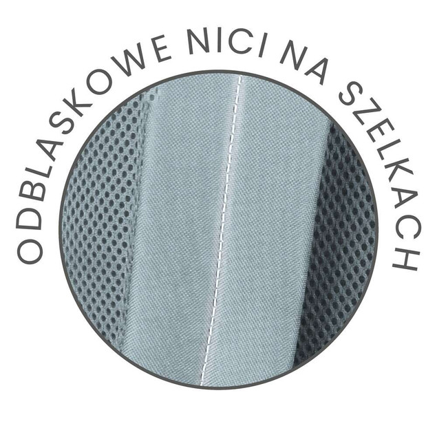 Plecak Szkolny Oxford B-You 21L Szaro-Srebrny | Laptop 16'' | Eko RPET