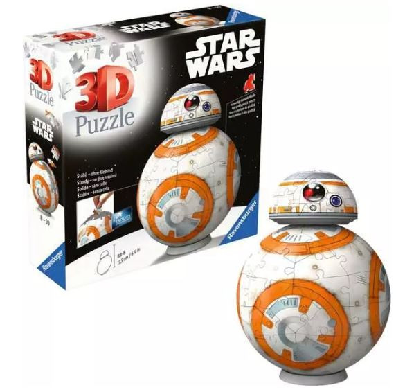 Puzzle 3D Ravensburger BB-8 Star Wars 104 elementy