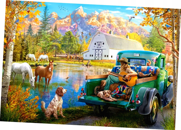 Puzzle Castorland 1500 Yellowstone Park Narodowy 68x47 cm