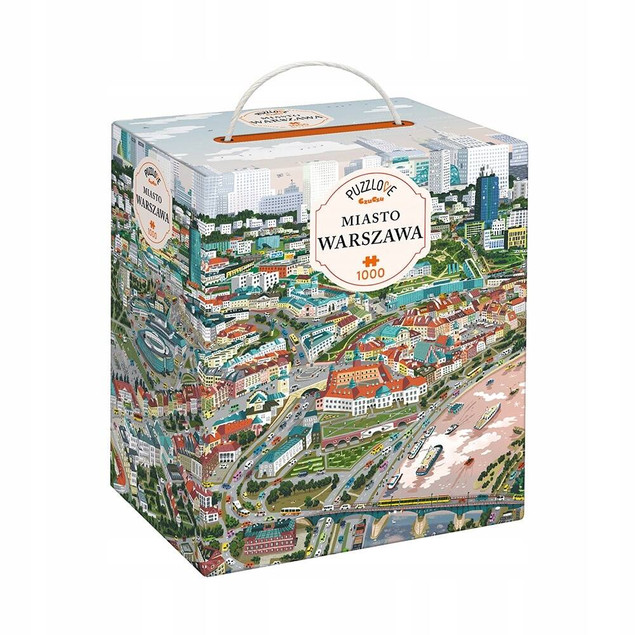 Puzzle 1000 Miasto Warszawa CzuCzu