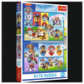 Psi Patrol Rządzi + 2x70 el. Puzzle