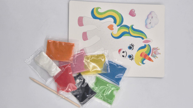 Sand painting kit unicorn – Alexander