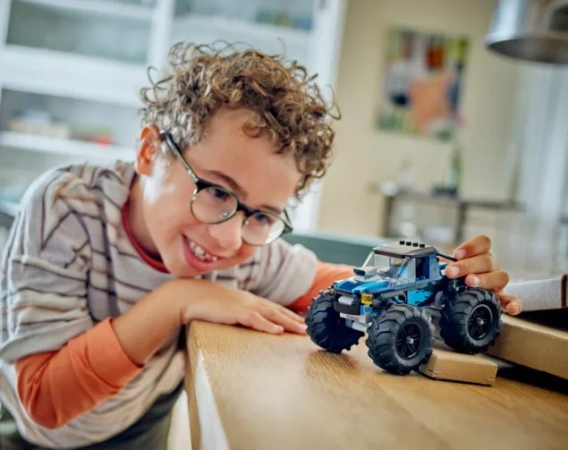 LEGO City Niebieski Monster Truck 148el. 5+ 60402