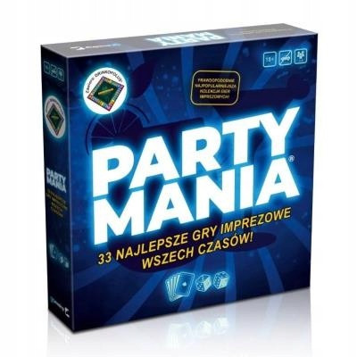 PARTYMANIA GRA PLANSZOWA, KARCIANA,TOWARZYSKA ZABAWNE GRY IMPREZOWE TREFL