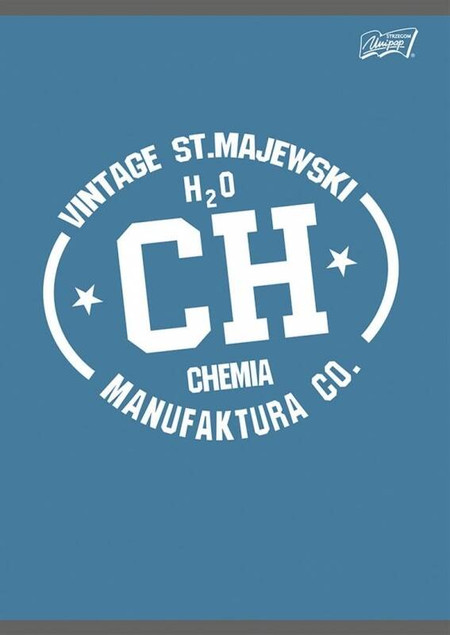 Zeszyt tematyczny CHEMIA A5 w kratkę 60 kartek UNIPAP ze ściągą