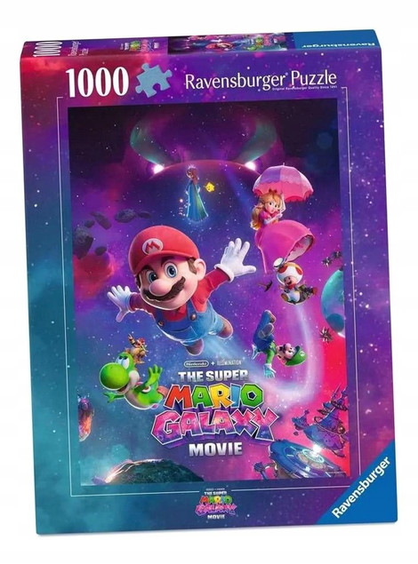 Puzzle Ravensburger 1000 elementów Super Mario Movie