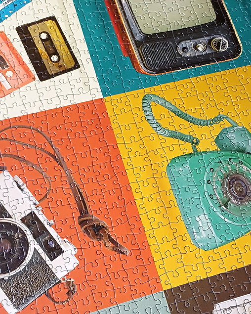 Puzzle 1000 Retro Vibes Tactic