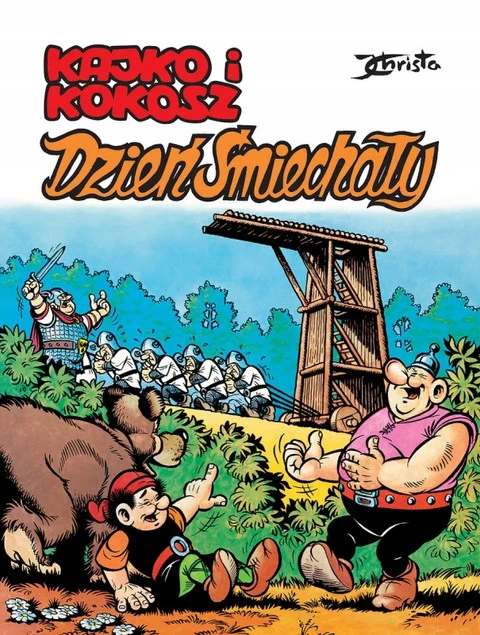 Kajko i Kokosz Dzień Śmiechały Janusz Christa Komiks