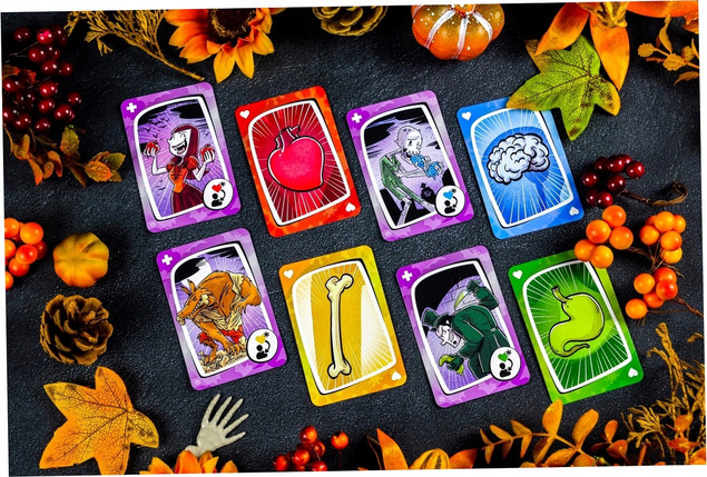 Gra Wirus! Halloween Dla Dzieci Dodatek Karty Karciana Rodzinna 8+ Muduko