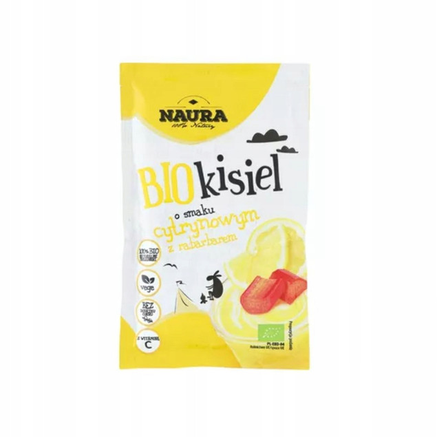 Kisiel cytryna z rabarbarem Naura 38 g