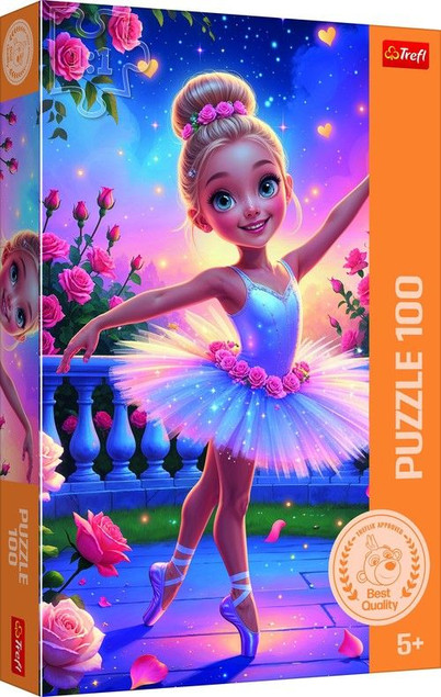 Puzzle Trefl 100 elementów Baletnica 16538 – Ekologiczne dla Dzieci 5+