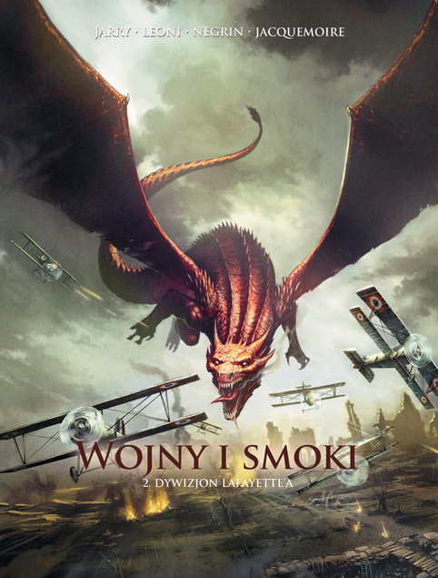 Wojny i Smoki. Dywizjon Lafayette'a. Tom 2 – Komiks