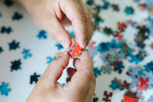 Puzzle 1000 Białe Święta TREFL