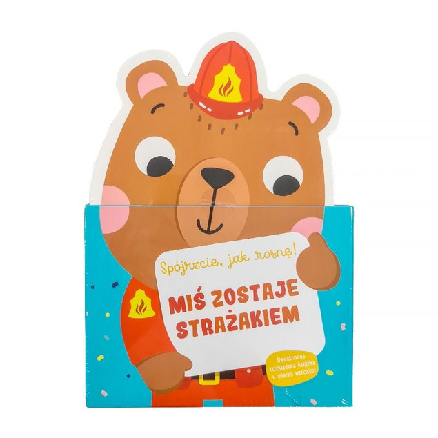 Książka z miarką wzrostu. Miś Praca zbiorowa