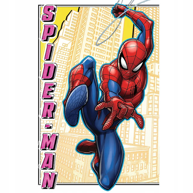 Trefl Puzzle 100 el. Spiderman Bohaterski Pająk + Plakat Kolekcjonerski