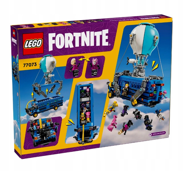 LEGO Fortnite 77073 Bus Bojowy – Zestaw Klocków dla Graczy