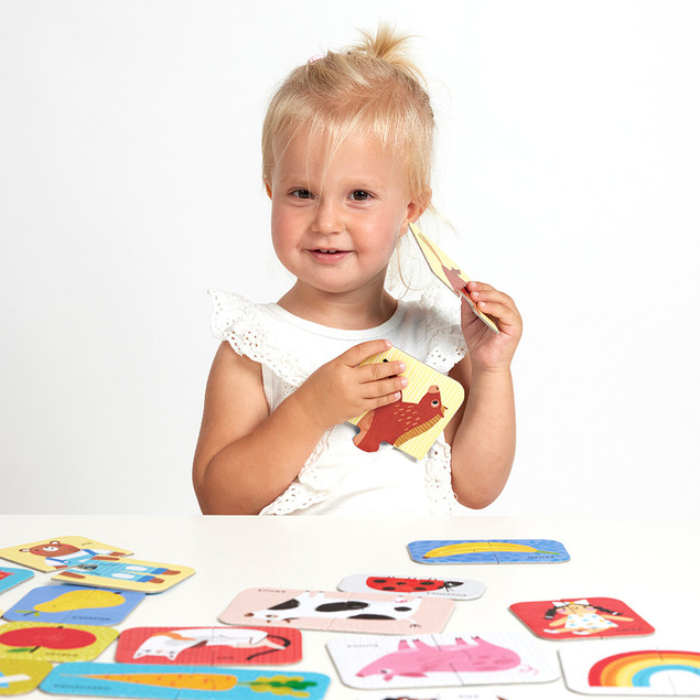 CzuCzu Puzzle do pary Pierwsze słowa 18m+