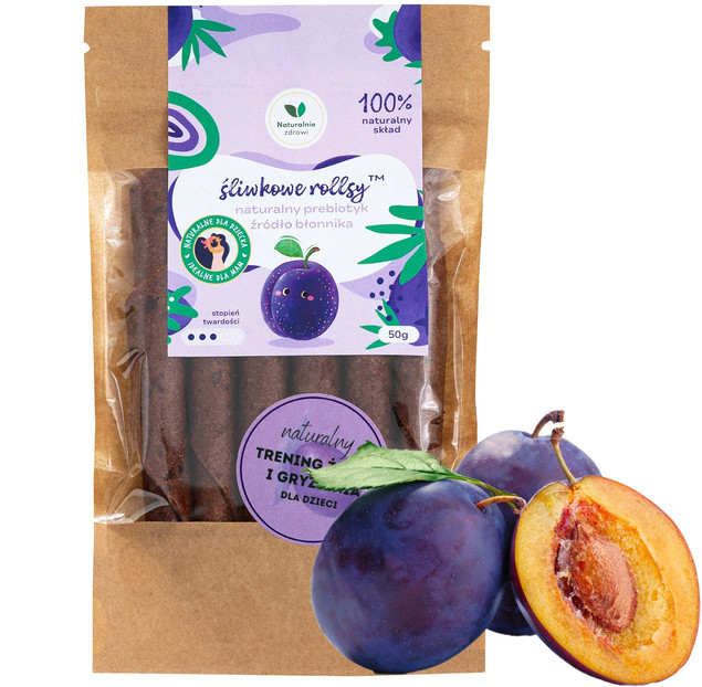 Rollsy Owocowe 3x50g Różne Smaki - Naturalnie Zdrowi