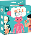 Puzzle Ciało Człowieka Kangur 30 el. Edukacyjne dla Dzieci +3 lata