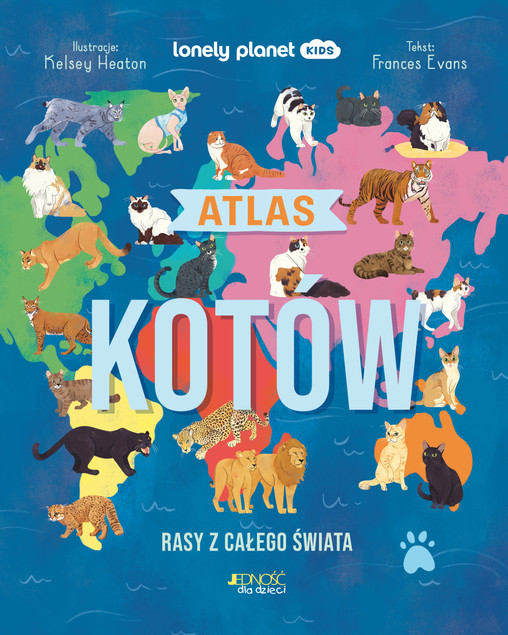Atlas kotów. Rasy z całego świata Frances Evans