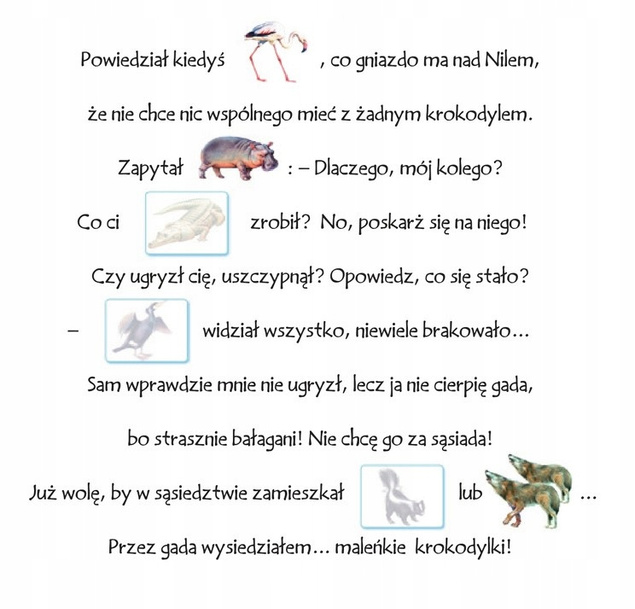Akademia Rymowania Zwierzaki z ZOO + ZAGRODY + LASU W. Drabik 4+ Skrzat