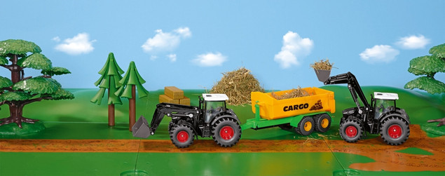 SIKU 1990 Fendt 942 Vario z ładowaczem czołowym
