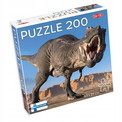 Puzzle Tactic 200 elementów Tyrannosaurus Rex Dinozaur