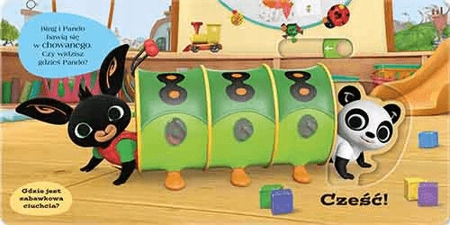 Bing Gotowi Do Zabawy? Ruchome Obrazki 3+ HarperKids