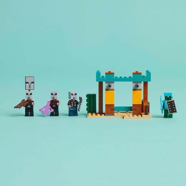 LEGO® MINECRAFT 21267 Pustynny patrol złosadników