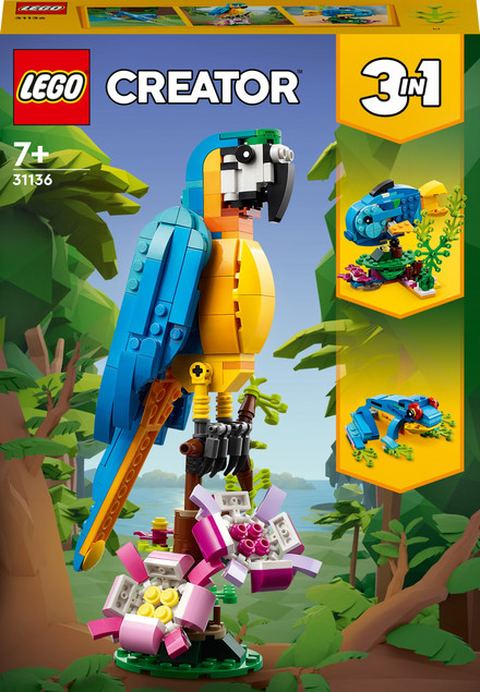 Lego CREATOR 31136 Egzotyczna papuga