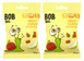 2x BOB SNAIL Żelki Owocowe JABŁKO GRUSZKA Bez Dodatku Cukru 2x 40g (80g)