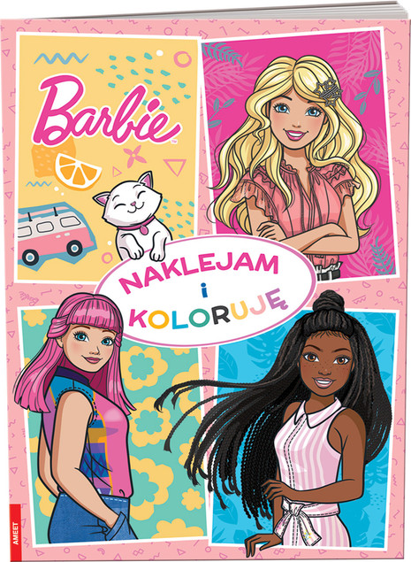 Barbie. Naklejam i koloruję Praca zbiorowa