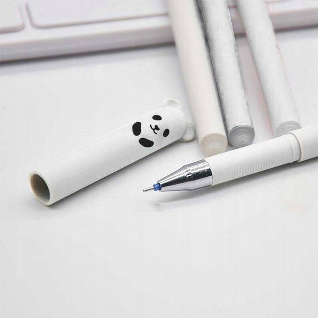 40x Długopisy Zmazywalne Ścieralne Z Gumką MISIE Kolorowe Kidea