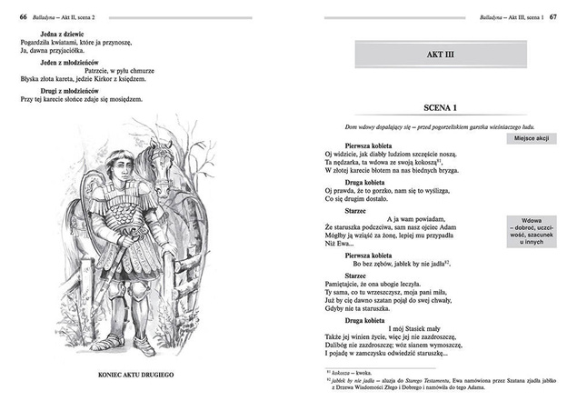 Balladyna Słowacki lektury z opracowaniem Greg