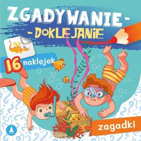 Zgadywanie Doklejanie Zagadki 16 Naklejek Sabina Grabias 5+ Skrzat