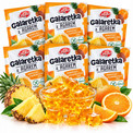 CELIKO Galaretka z Agarem Ananas-Pomarańcza VEGAN Bezglutenowa 6x45g