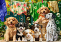 PUZZLE 500 UKŁADANKA ZWIERZĘTA PSY KWIATY PRANIE PTAKI BAŃKI 9+ CASTOR