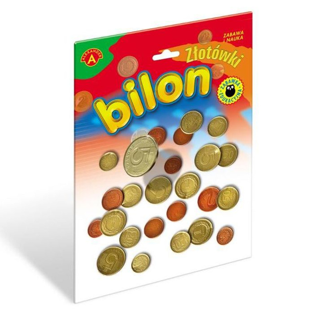 Alexander, Zabawka edukacyjna, ZŁOTÓWKI BILON - KOPERTA