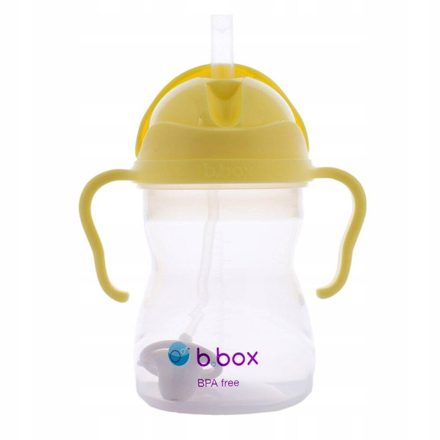b.box Bidon ze słomką Gelato Banana Split 6 m+ 240 ml