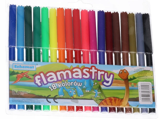 Flamastry Schemat 18 szt._2