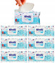 KINDII Chusteczki NAWILŻANE Pure Water WODNE Bez Perfum z Klapką 60 szt. x7