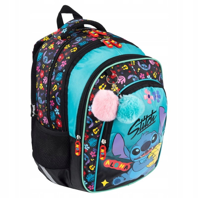 Plecak szkolny Stitch Mint Aloha duży