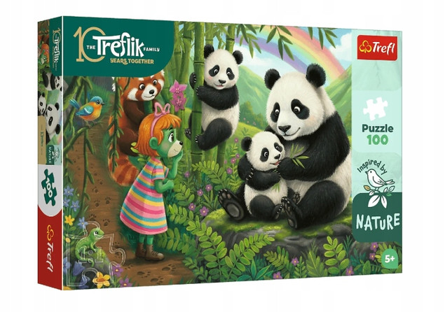 Trefl Puzzle 100 Inspired by Nature: Pandy 16595