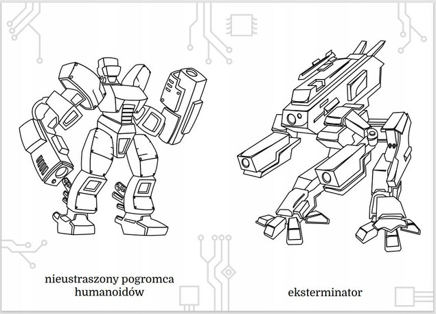 Maluszkowe malowanie. Gwiezdni wojownicy