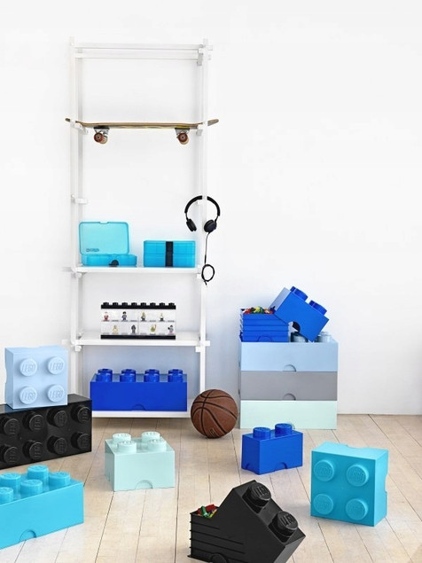 LEGO Pojemnik na Klocki Storage Brick 2x2 Jasnoniebieski 40031736