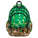 Plecak Szkolny Gra MINECRAFT Game Pixele 4-Komorowy St.Right BP-04