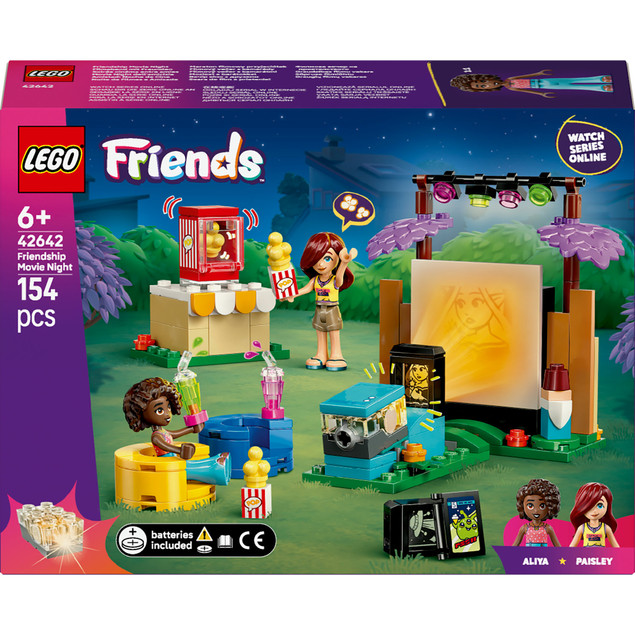 LEGO Friends 42642 Wieczór filmowy z przyjaciółmi