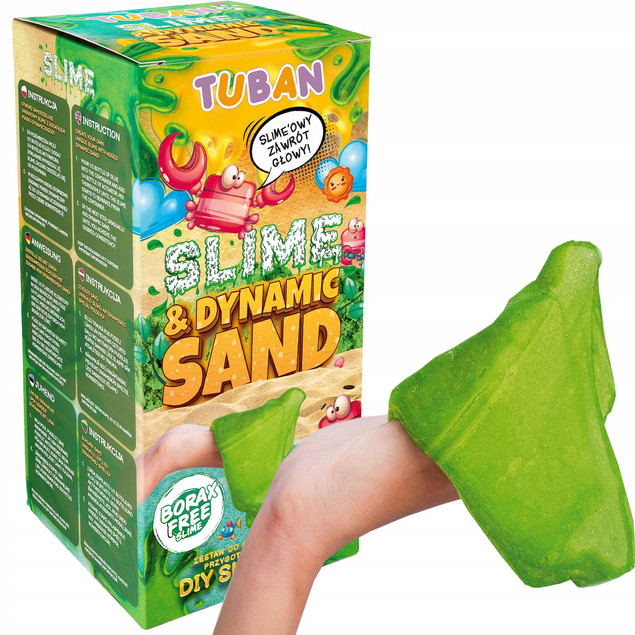 Zestaw SlimeDynamic Sand TUBAN